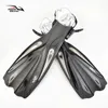 ダイビングを続けるかかとのスキューバダイビングロングフィン調整可能なシュノーケリングスイムフリッパー特別なダイビングブーツシューズモノフィンギア240412