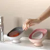 Zet Super Suction Cup Soap Dish met afvoerwater voor badkamer zeephouder kithcen spons houder zeepcontainer badkamer benodigdheden