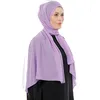 ABBIGLIO ETNICI MUSLIM SOLID COLORE HIJAB HIJAB SOLO SCAFLO SUFFREABILE SCAWLE SULLA SULLA SULLA SULLA SULLA CASUALE DONNE CASATURA RAMADAN BANDANA RAMADAN