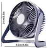 Electric Fans USB Small Fan Home Office Student Dormitory Desktop Fan Mini Silent Electric Fan Portable Fan Cooling Appliances