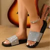 Casual Shoes Women's Flat Slides Fashionable Open Toe Summer All-Match Indoor Outdoor Beach