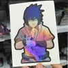 Tatuaż Transfer Cartoon Holograficzne anime naklejki laserowe motocykl Anime Lentikularna naklejka na okno do laptop20 Designs 240426