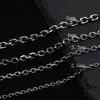 Pendant Necklaces BOCAI S925 Pure Silver Necklace 2023 New Womens Fashion S-Buckle Square Chain Pure Silver Jewelry Q240426