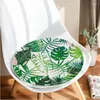 Pillow Palm Leaves European Seat Office Dining Stool Pad Sponge Sofa Mat Non-Slip Chair S