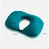 Oreiller portable mini oreiller de cou gonflable u forme d'air de forme oreiller à la tête de cerve
