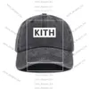 Designer Kith Storty Letter Remodery Waterproof Fabric Functional Dad Dad Baseball Hombing Duck Lingua Brim Hat 1804