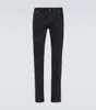 Designer Jeans Men Kiton Mid-rise Straight Jeans Spring Autumn Long Pants for Man New Style Solid Denim Trousers