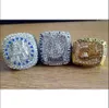 Jeux de balle Toronto Argonaut Alloy Diamond Ring Male Malas Fan Suit Taille 11, 3 Pieces8354776