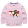 Dresses New Autumn Cartoon Sweatshirt Boys Clothes Tops Baby Pullove Kids Clothing Toddler Long Sleeves Sweatshirts 315y Child