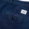 Heren jeans Japanse trendmerk wtaps heren denim shorts heren zomer retro casual los gewassen blauw shorts straat hiphop solid shortsl2404