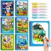 Storage Bags Water Coloring Books For Toddlers Painting Book Paint With 1-5 Doodle Toys