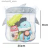 Sable Play Water Fun Baby Shower Jouet mignon Duck Frog Sac de rangement Strong Aspiration Baby Game Game Bathroom Organizer Water Q2404261