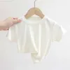 T-shirts Baby clothing summer baby boy cotton printed short sleeved children girl breathable casual T-shirt girl top 1-3YL24F