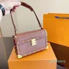Kvinnliga modeväska shopping satchels axel underarm matchning med metallhörnar totes handväska handväska kuvert plånbok