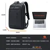 Backpack Fenruien Slim 15.6 Inch Laptop Multifunction Casual Business Men's USB Charge School Backpacks Unisex