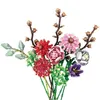 Dekorativa blommor idéer lmmortal bukett byggstenar romantiska rosblommor tegelstenar hem dekoration roliga diy leksaker för flicka födelsedagspresent