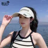 8528 Summer Ice Silk pusta czapka baseballowa Outdoor UV Protection Sunshade Hat
