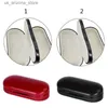 Coupes de lunettes de soleil Boîte à lunettes double double 2 paires de supports portables à double couche Q2404261