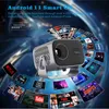 Projectors A10 Android 11 Projector Mini Home Theater H713 BT5.2 720p Smart 3D Portable Video Projectors Mirror iOS 1080P 4K via HD