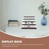 Dinnerware Sets Acrylic Storage Rack Figurine Display Stand Action Figure Holder 5-tier Shelf 3-tier Riser Wooden