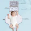 カバーSunveno Baby変更マットポータブル折りたたみ折りたたみ洗える洗濯可能な防水マットレス交換パッドマット再利用可能な旅行パッドおむつ