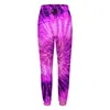 Damesbroek Tie Dye Ladies Roze en paarse esthetische trainingsbroek Spring Casual Pattern BROOTSEN Big Size 2xl