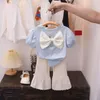 Vêtements Ensembles Girls Summer Set Girl Baby 2024 T-shirt Fashion Childrens Portez Doux et doux deux pièces