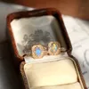 LAMOON Vintage Luxury Opal Rings For Woman Synthesis Opal 925 Sterling Silver K Gold Plated Oct Birthstone Brithday Gift RI193 240422