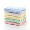 Produit 5pcs 30x30cm serviette de serviette de serviette serviettes de bain pour le visage Mousse de mousse de mousseline de coton coton essuyage à la main pour baignade Nourrissant les enfants mouchoirs