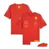 T-shirts voor heren 2024 Nieuw F1 Racing T-shirt Zomerteam Shirt hetzelfde op maat gemaakte drop levering kleding kleding TEES Polos otzc4