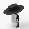 Geniş pislik şapkası düz Kış Kış Tekne Şüpyeleri Kadınlar İçin Erkekler Şeridi Şapkalı Şapka Çene Kayışı Moda Yün Şapkası Bayanlar Ourdoor Hat 240323