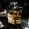 Bu0Z Bar Tools Whisky Glass Stopper 29 Ounce Bourbon for Wine Vodka 124 Brandy Iceberg Container Bottle Dispenser med lock 240426