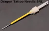 50pcs 5prong Round buckle needles fit on Dragon Tattoo machine for permanent Makeup9903898