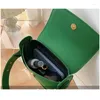 Totes Fashion Trend Sacs à bandoulière pour femmes 2024 Green Solid Sac Bag Sac à main et sac à main Small Messenger
