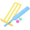 Cricket Toddler Sports Toys Games Cricket Play Toys Kids Cricket Ball Cricket Plastic Ball Bat Set Cricket Sports Set set