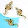 Charms 10st 42 17mm Big Animal Snake Pendant Necklace Armband Earring Handgjorda DIY Accessories Charm för smycken Making Craft Supplie