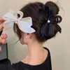 クランプ女性のためのフレンチエレガンス弓ヘアクリップ