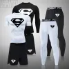 Sets Men Superhero Sport Cleit