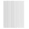 1PC Silver Gold Lignes Stripe Nail Autocollant décalcomanies Metal Strip Luxury Nails Slider 3D Auto-adhésif Design Art Stickers Paper 240425