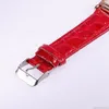 Armbandsur 2024 Klockor för kvinnor Square Rose Gold Wrist Fashion Leather Brand Ladies Quartz Watch Clock Montre Femme