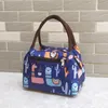 Canvas tas dames 2024 Nieuwe tas stoffen tas lunchbox draagtas pendelen naar werk kleine stoffen tas bento tas kleine handtas d8