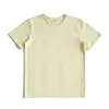 Shirts sauszhan tops tees heren t -shirt zomer korte mouw 5 kleuren pure katoenen antideformatie dubbele geweven stof 340G