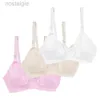 Maternity Intimates Maternity Nursing Cotton Bra Soft Breathable Thin Feeding Bras Easy to Put in Overflow Pad Underwear for Pregnant Women d240426