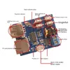 MP3 Decoder Board TF Card U Disk MP3 Формат -декодер модуль Усилитель Усилитель Декодирование Аудиоплеерные аппаратные кабели