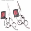 Haarschaar Professionele haar knipper 5 inch 6 inch 7 inch 8 inch Japanse roestvrijstalen haar Clippers Q240426