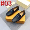 38Model Real Leather Men Sowers Shoes Sapatos de luxo 2024 Mocassins masculinos Mocassins deslize em sapatos pretos para condução mais tamanho 38-46