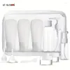 Bouteilles de rangement 11pcs Disppensing Bottle Set Business Refipillable Lotion Essence Cosmetics Shampoo Body Wash Bottling Liquid Spray