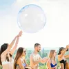 Украшение вечеринки лето крупные дети, дети, открытые игрушки мягкий воздух, наполненная пузырьковым мячом, выдувать баллон развлекательный надувной бассейн
