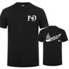 Тектические футболки Fog Print Футболка с передней частью наблюдения группа GBRS Мужская футболка летняя экипаж футболка для футболки мужская одежда Top LH-418 240426