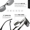 LIOUMO Najwyższa jakość Pochromic Spolaryzowane okulary przeciwsłoneczne dla mężczyzn Kobiety Ramka z włókna węglowego kwadratowe szklanki UV400 Lentes de sol hombre 240425